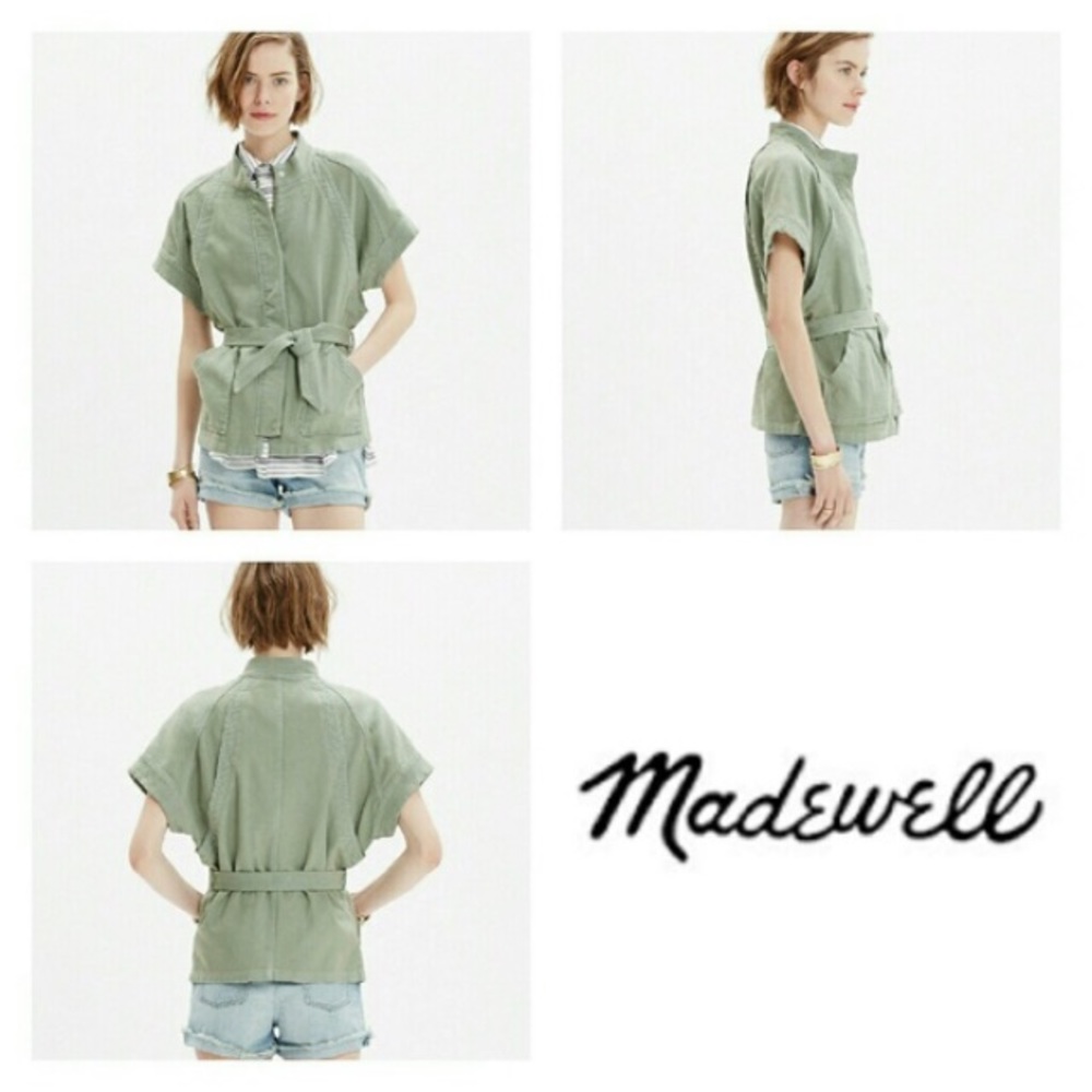 Madewell belted jacket